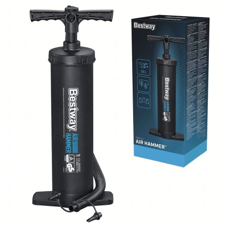 مضخة هواء يدوية Bestway Air Hammer – سعة 3.5 لتر
